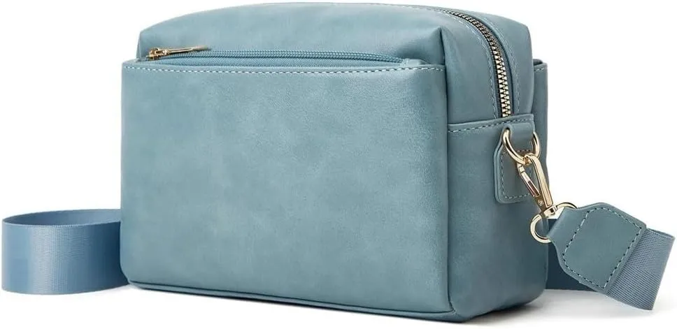 Retro Inspired PU Leather Shoulder & Crossbody Soft Hobo Totes Handbag for Women Fashion Purse with Zipper Satchel