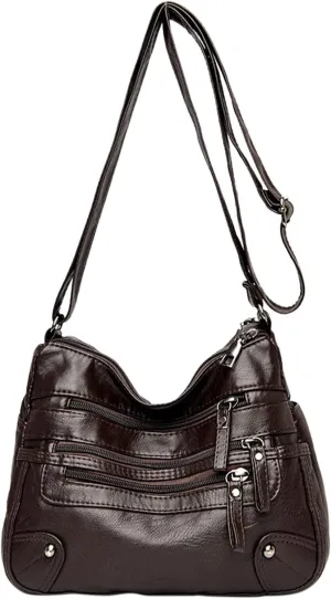Shopper Handbag Travel Purse Women Soft Leather Shoulder Bags Layer Classic Crossbody Bag Luxury Designer Handbag