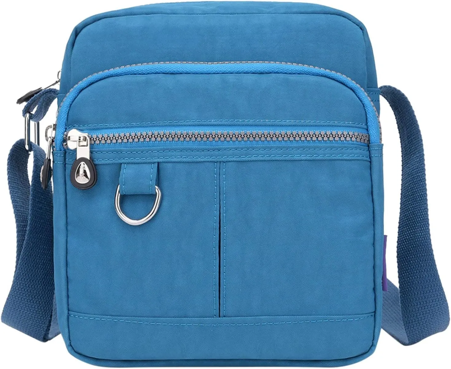Shoulder Bags for Men Casual Nylon Purse Handbag Crossbody Bags Shoulder Bag Handbag For Women Small (Blue, One Size)