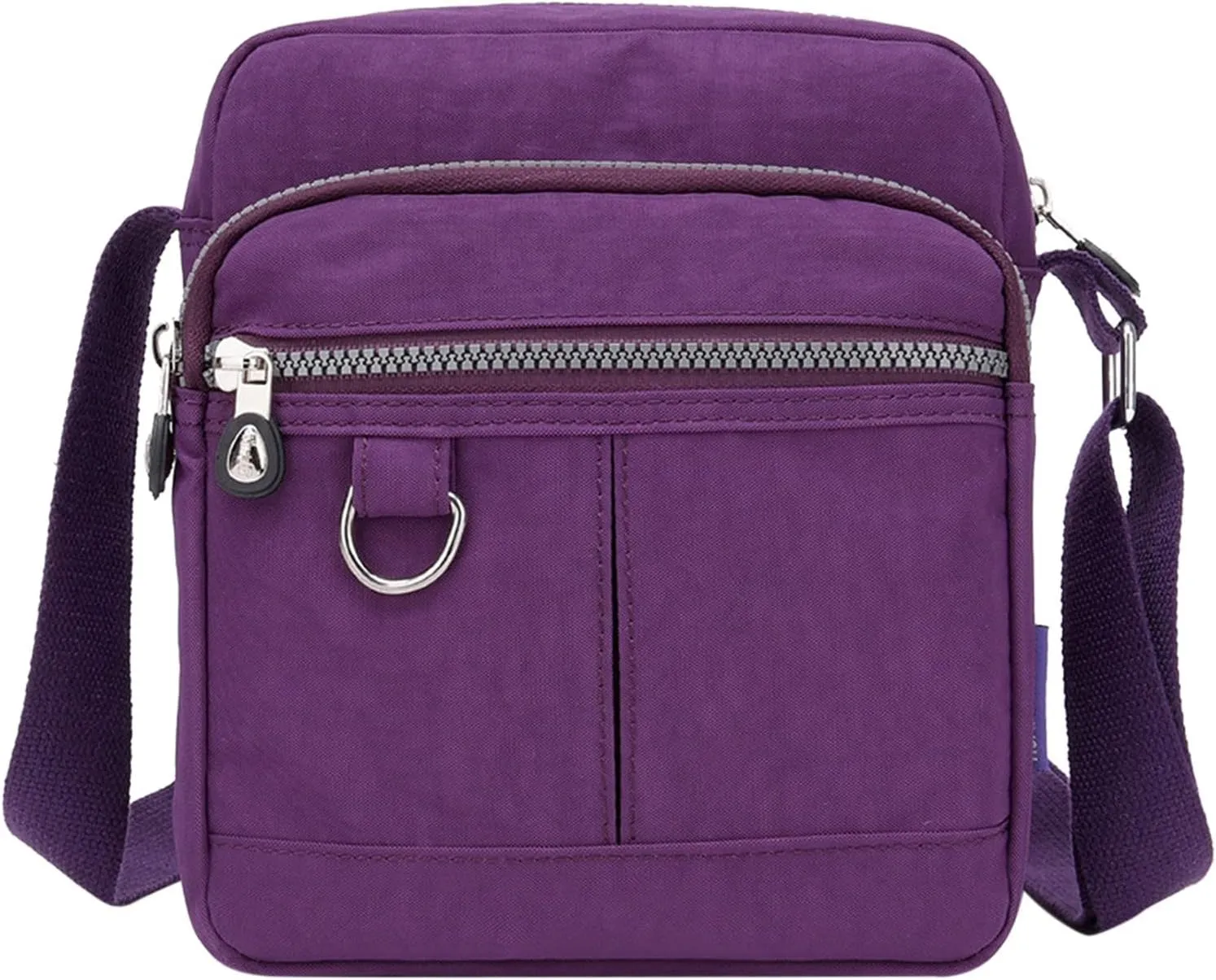 Shoulder Bags for Men Casual Nylon Purse Handbag Crossbody Bags Shoulder Bag Handbag For Women Small (Purple, One Size)
