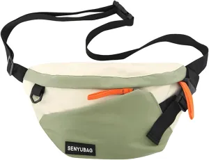 Shoulder Bags Men And Women Fashion Trend Capacity Messenger Bag Simple Casual Camping Bags (Mint Green, One Size)