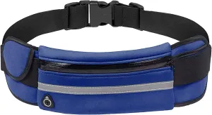 Slim Running Belts for Women, Waterproof Fanny Pack for Men,Phone Holder for Running,Reflective Waist Bag,Runners Belt Pouch,Money Belt,Waist Pack for Travel Camping Running Workout