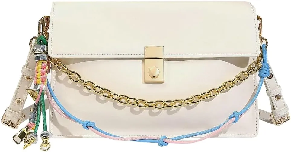 Small Crossbody Purses for Women Vegan Leather Chain Handbag Trendy Designer Shoulder Tote Bags Satchels
