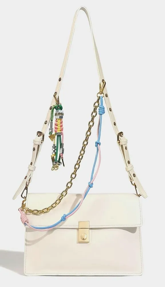 Small Crossbody Purses for Women Vegan Leather Chain Handbag Trendy Designer Shoulder Tote Bags Satchels