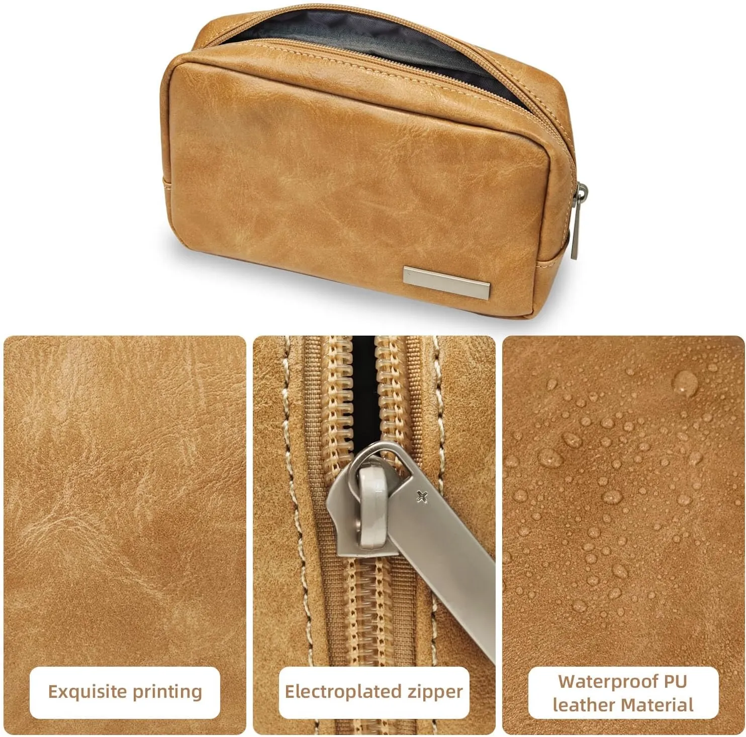 Small Makeup Bag for Purse, Mini Cosmetic Bag for Wemon, Purse Organizer Pouches for Travel