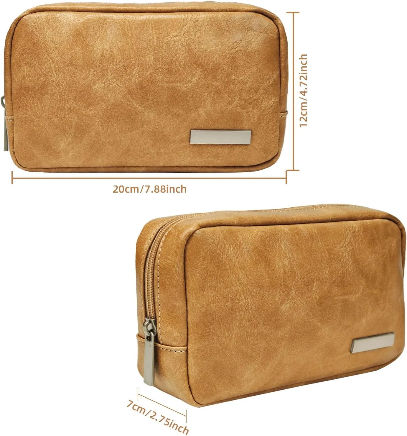 Small Makeup Bag for Purse, Mini Cosmetic Bag for Wemon, Purse Organizer Pouches for Travel