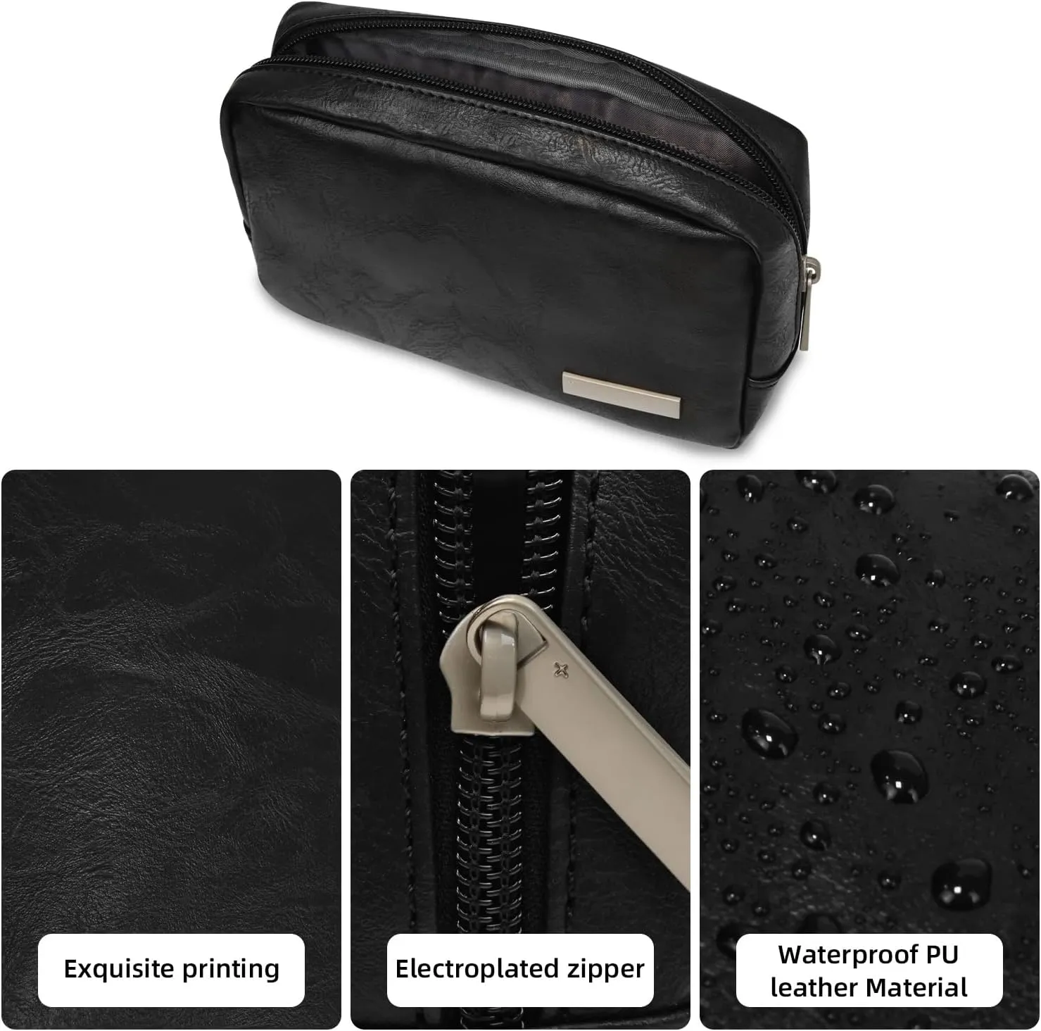 Small Makeup Bag for Purse, Mini Cosmetic Bag for Wemon, Purse Organizer Pouches for Travel