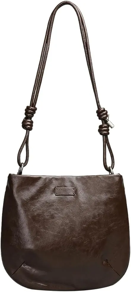 Small Vegan Leather Purses for Women Soft Top Handle Shoulder Bag Handbag Ladies Crossbody Purse Trendy Satchels