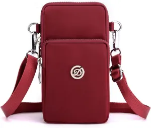 Soft PU Leather Shoulder Bag Shoulder With Credit CellPhone Messenger Wallet Handbag Slots Mini Purse For Women