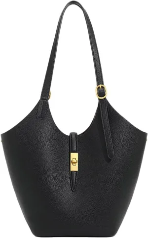 Soft Vegan Leather Bucket Tote Bags for Women Large Shoulder Crossbody Purse Working Handbags Ladies Satchels 2pcs