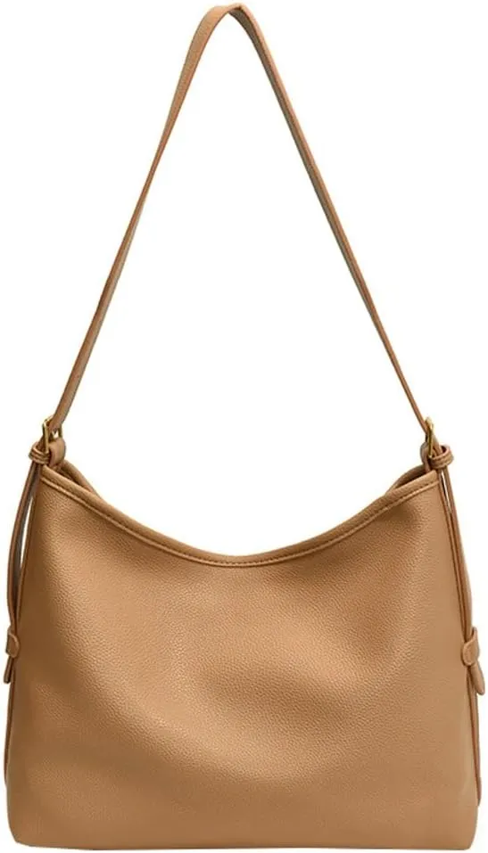 Soft Vegan Leather Shoulder Bags for Women Casual Crossbody Tote Purse Handbag Ladies Work Top Handle Satchels 2psc