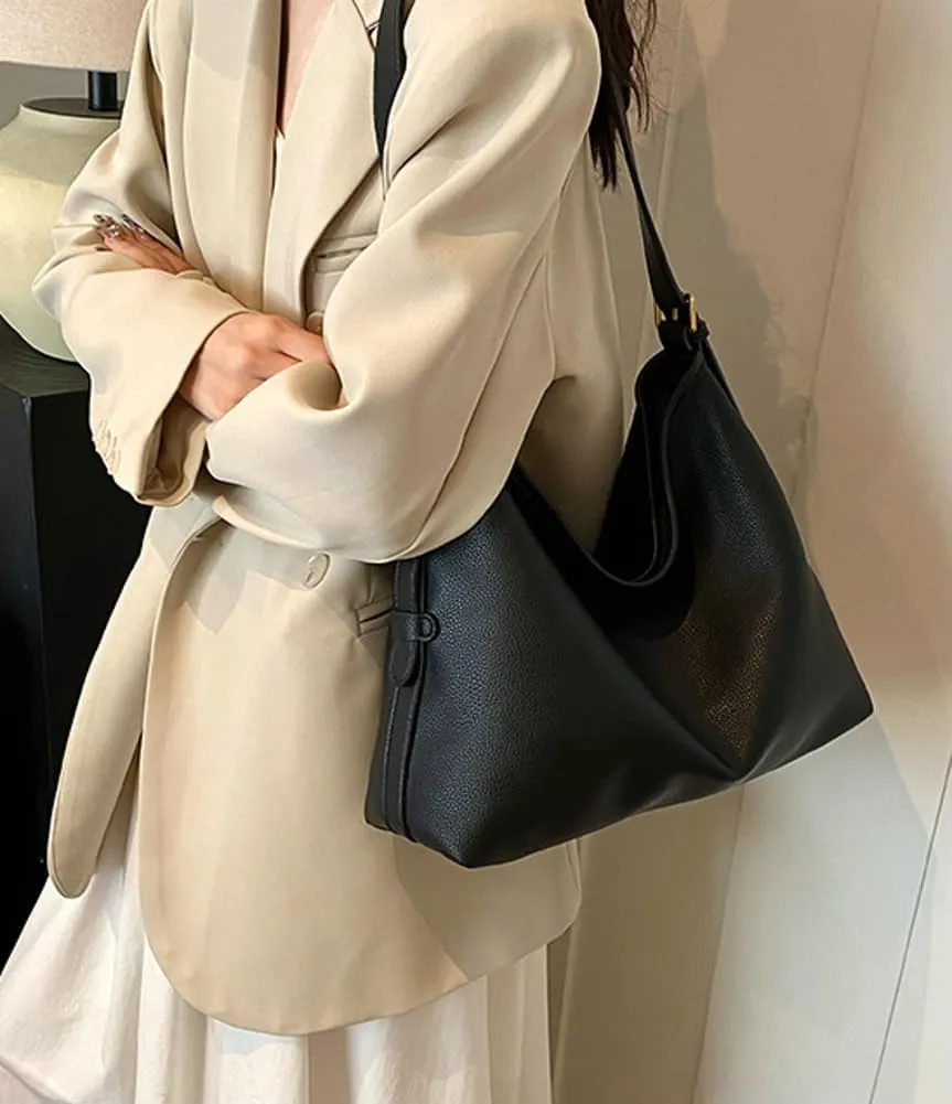 Soft Vegan Leather Shoulder Bags for Women Casual Crossbody Tote Purse Handbag Ladies Work Top Handle Satchels 2psc