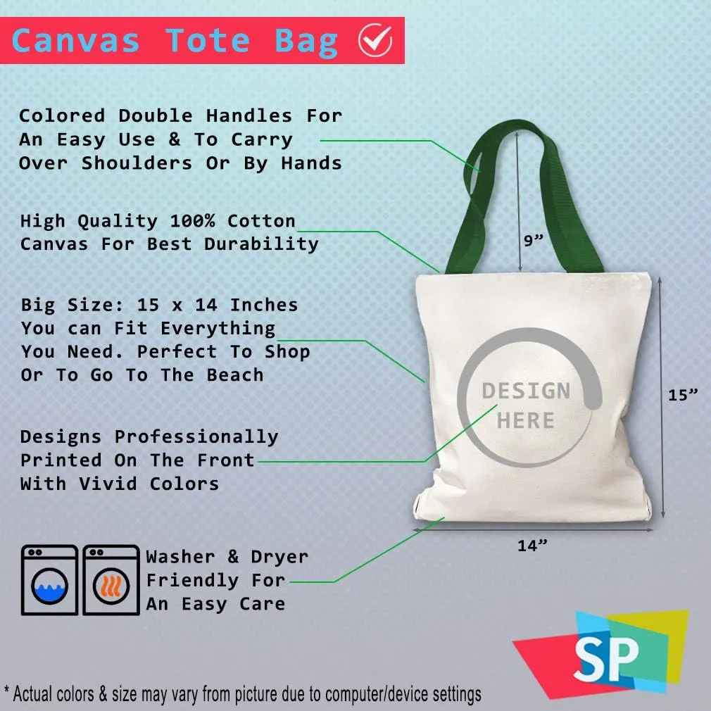 Speedy Pros Canvas Tote Bag for Women I Pair Well with Wine Drinking Party Beach Bags for Women
