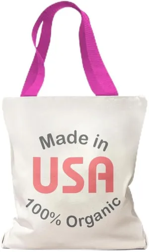 Speedy Pros Canvas Tote Bag for Women Made in Usa 100% American Beach Bags for Women