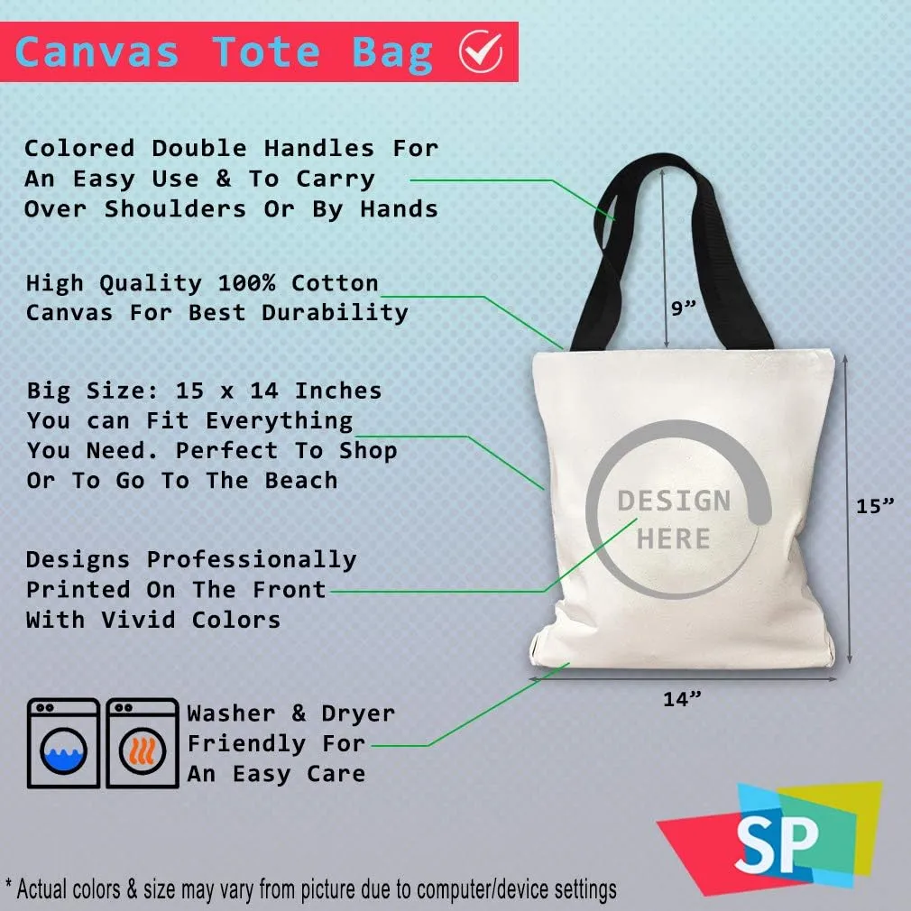 Speedy Pros Canvas Tote Bag for Women Not All Who Wander Are Lost Inspiration & Motivation Beach Bags for Women
