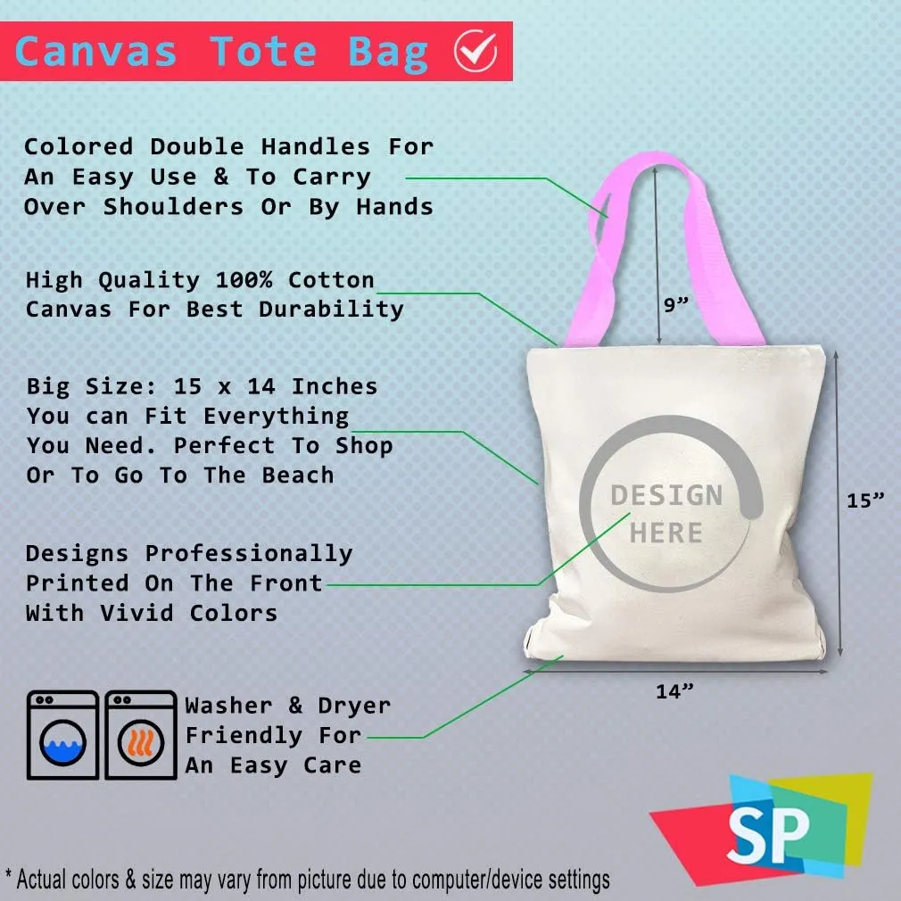 Speedy Pros Canvas Tote Bag for Women Not All Who Wander Are Lost Inspiration & Motivation Beach Bags for Women
