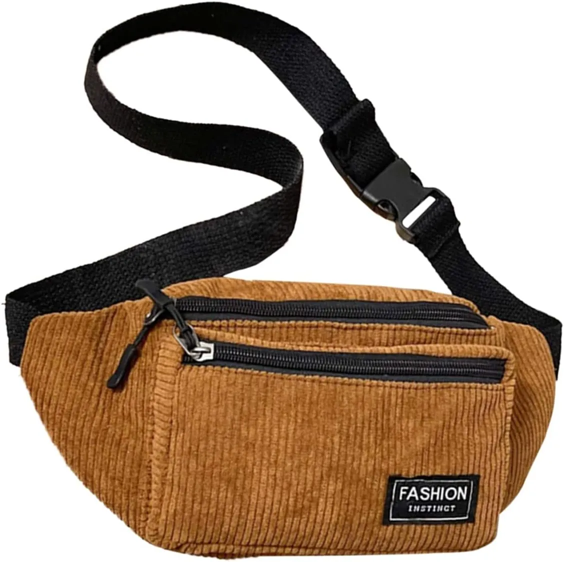 Study Materials Men Chest Bag Texture Body Small Bag Sports Waist Bags Casual Shoulder Bags For Men (Brown, One Size)