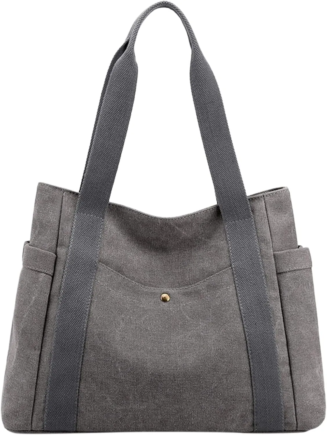 Tote Bags for Women Summer Causal Canvas Handbags Lightweight Foldable Reusable Shoulder Bag Hobos Top Handle Schoolbag