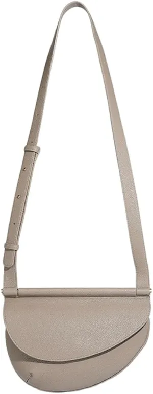Trendy Vegan Leather Crossbody Bags for Women Small Cute Dumpling Shoulder Tote Purse Handbags Satchels 2025