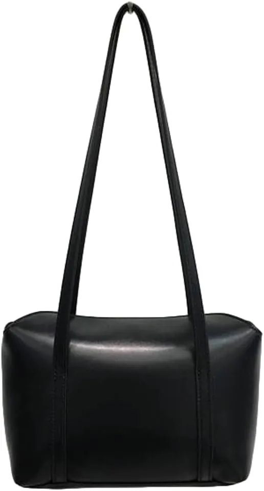 Trendy Vegan Leather Shoulder Tote Bag for Women Large Working Shopping Handbags Casual Ladies Top Handle Satchels