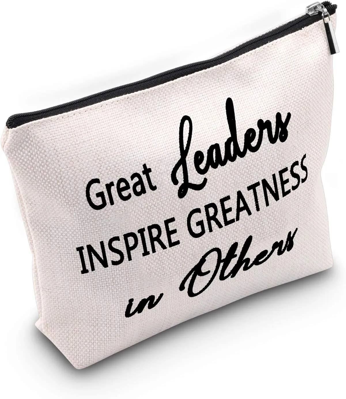 TSOTMO Boss Gift Boss Appreciation Gifts Cosmetic Bag Women Travel Pouches Toiletry Bag Cases (Great Leaders)