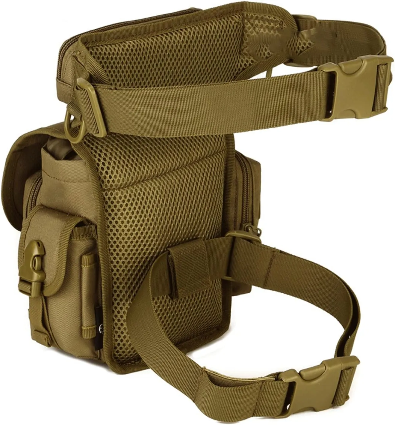 Waterproof Drop Leg Pouch Bag, Outdoor Bike Cycling Hiking Thigh Bag, Drop Leg Bag Pouches(Green)
