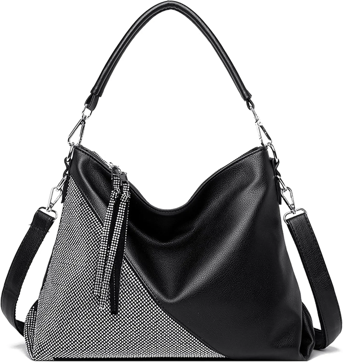 Women Bags Vintage Soft Leather Shoulder Bag Femlae Hobos Crossbody Bag Ladies Handbag