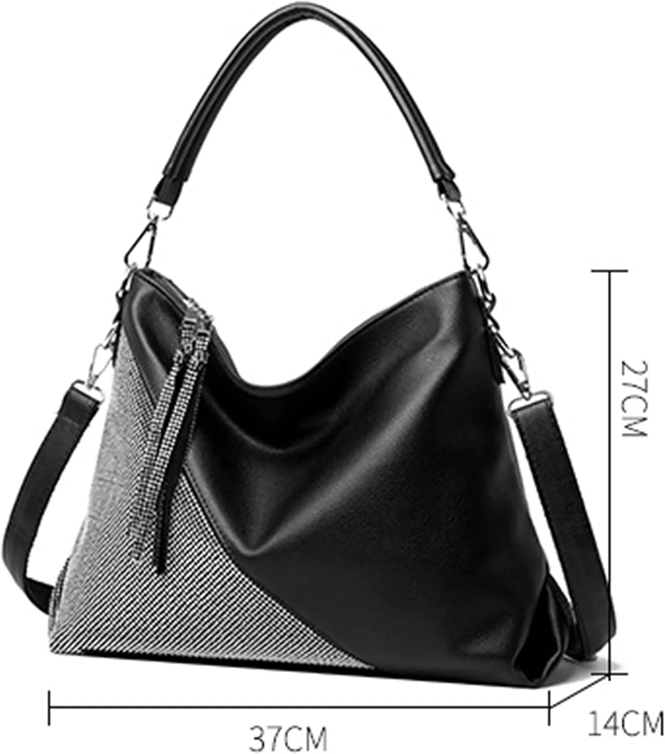 Women Bags Vintage Soft Leather Shoulder Bag Femlae Hobos Crossbody Bag Ladies Handbag