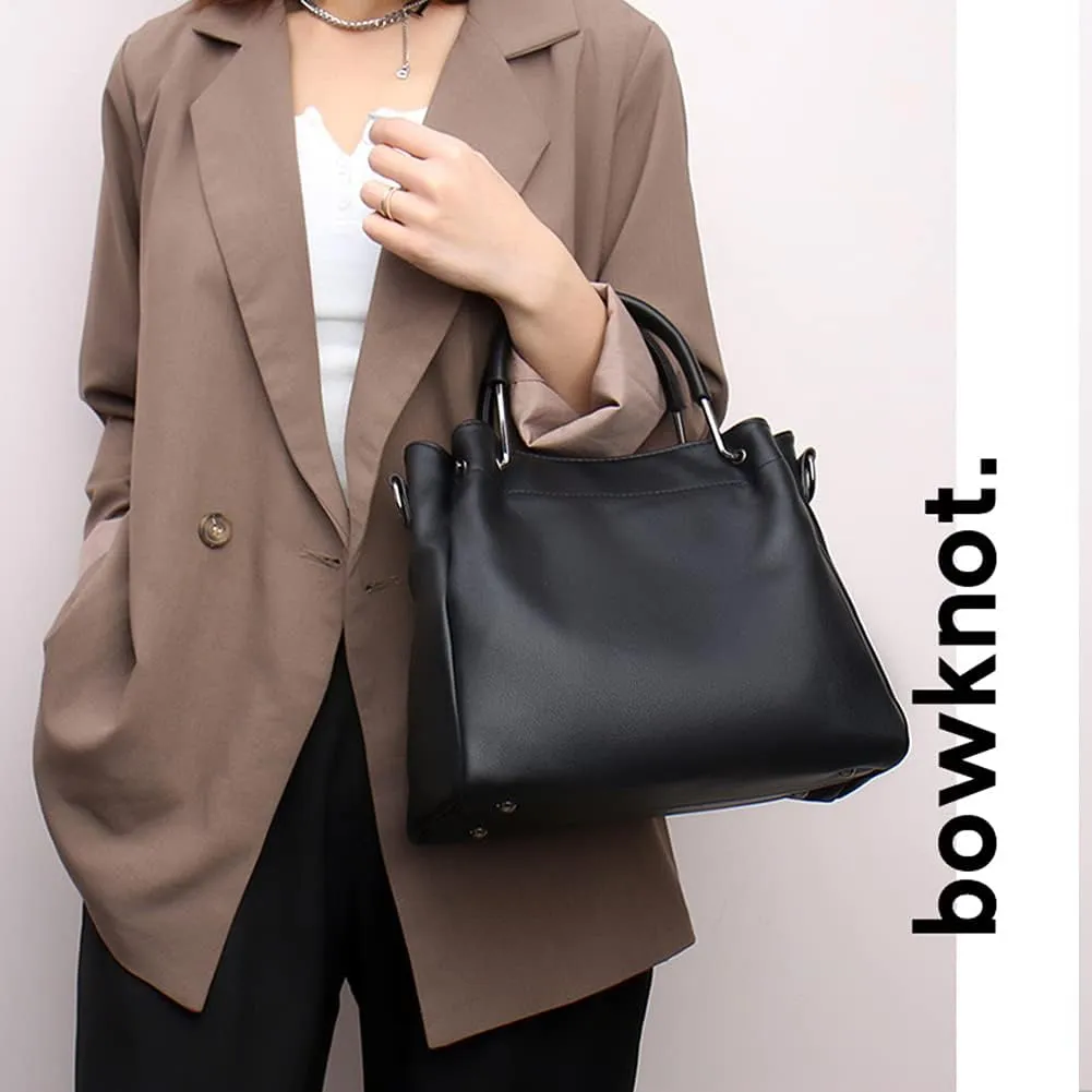 Women Purses and Handbags Soft Leather Shoulder Bag Ladies Work Shopper Top Handle Satchels Tote Bag