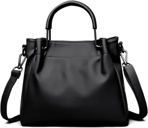 Women Purses and Handbags Soft Leather Shoulder Bag Ladies Work Shopper Top Handle Satchels Tote Bag