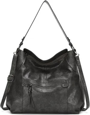 Women Shoulder Bags Marble Textured Leather Tote Bag Vintage Handbags Purse Hobo Handbag Satchel Crossbody Bag Totes