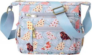 Women Shoulder Handbag Roomy Multiple Pockets Bag For Ladies Crossbody Purse Fashion Tote Top Handle (B, One Size)