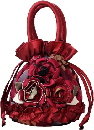 Womens Ladies Handbag Drawstring Bucket Bag Coin Purses Key Bags Cash Money Phone Pouches