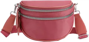 Womens Nylon Crossbody Shoulder Bags Small Shell Purse Totes Handbag Lightweight Double Zippr Phone Pouch Satchel
