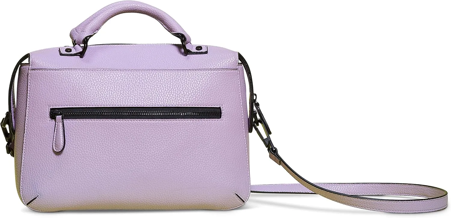 Women's Uptown Satchel Kitty Face Eyes Snout Hardware