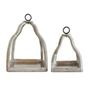 Wood & Metal Table Top Décor - 2 Sizes
