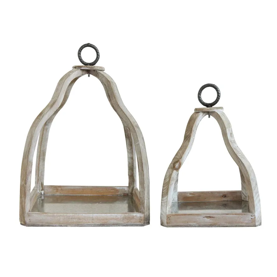 Wood & Metal Table Top Décor - 2 Sizes